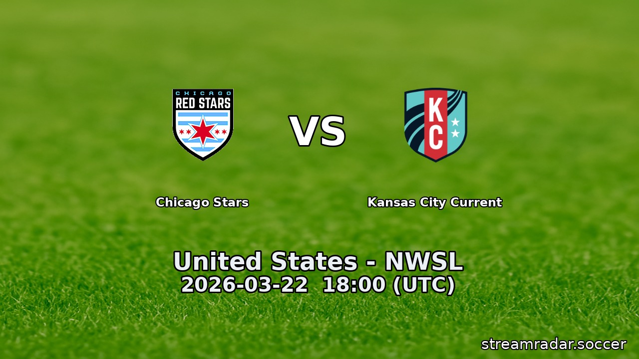 Chicago Stars vs Kansas City Current