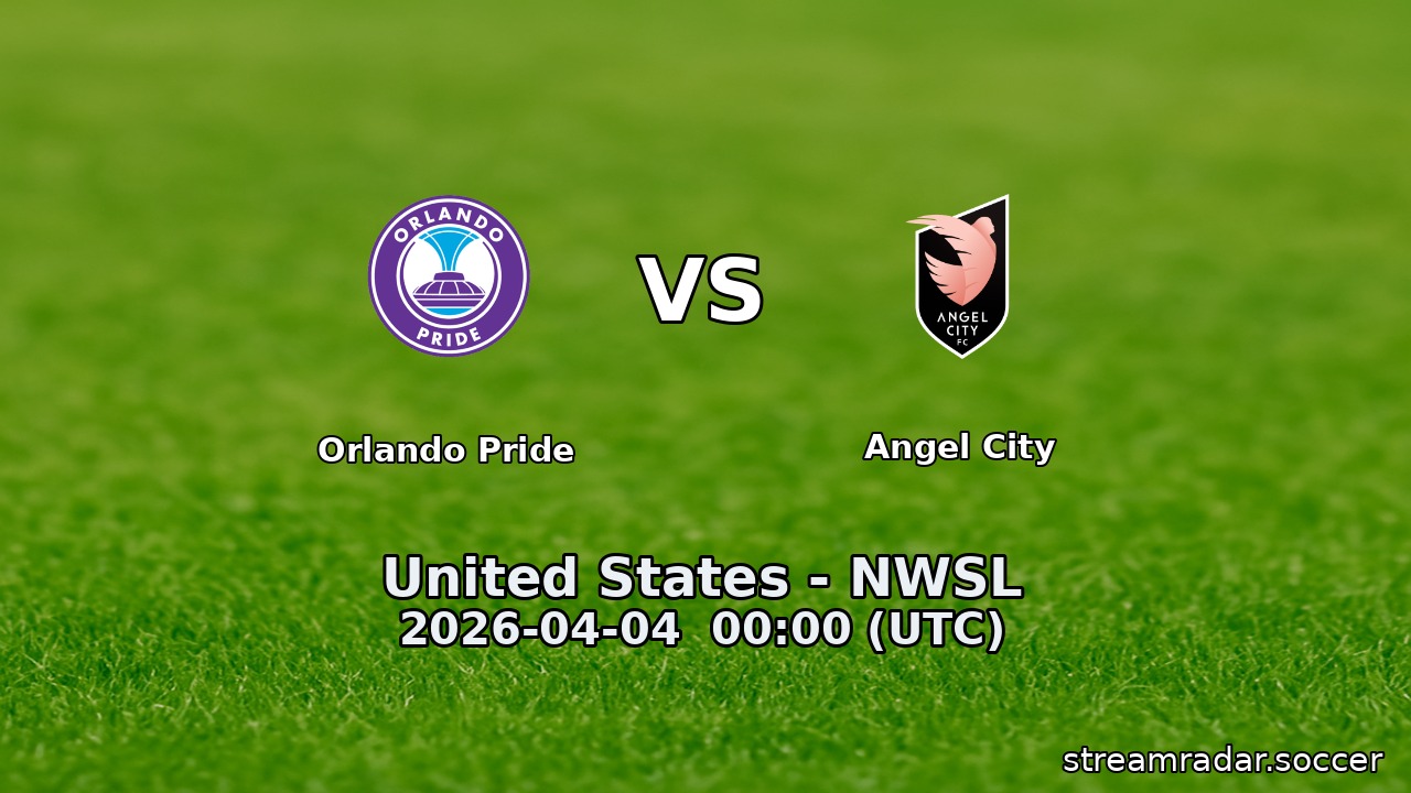 Orlando Pride vs Angel City