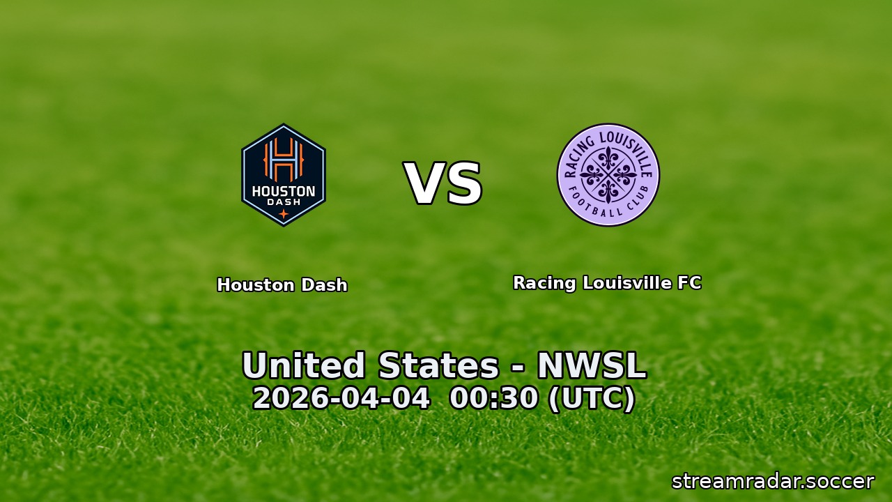 Houston Dash vs Racing Louisville FC