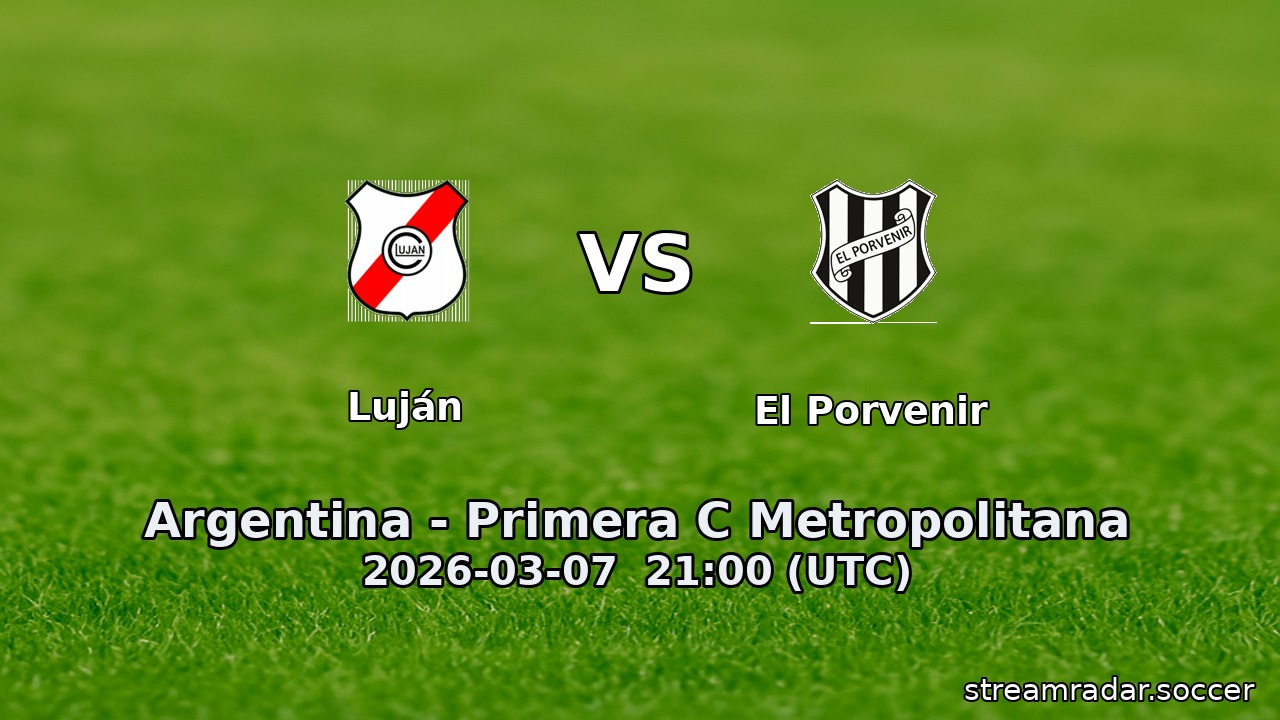 Luján vs El Porvenir