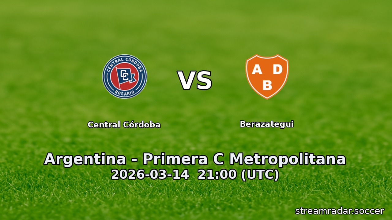 Central Córdoba vs Berazategui
