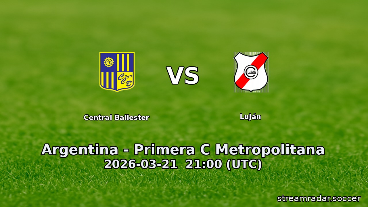 Central Ballester vs Luján