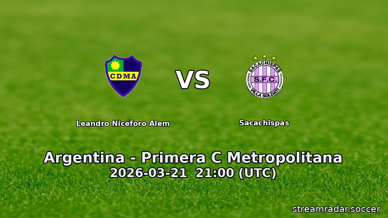 Leandro Nicéforo Alem vs Sacachispas