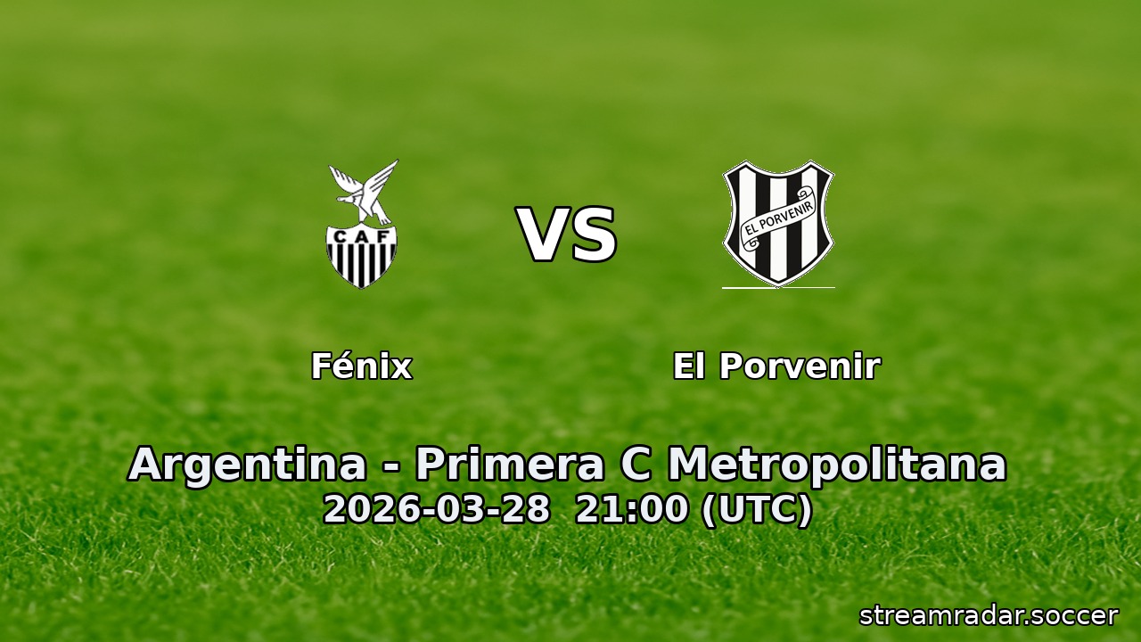 Fénix vs El Porvenir