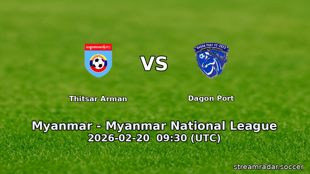 Thitsar Arman vs Dagon Port