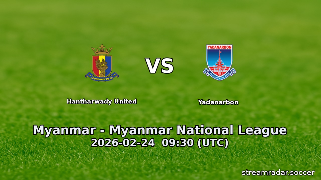 Hantharwady United vs Yadanarbon