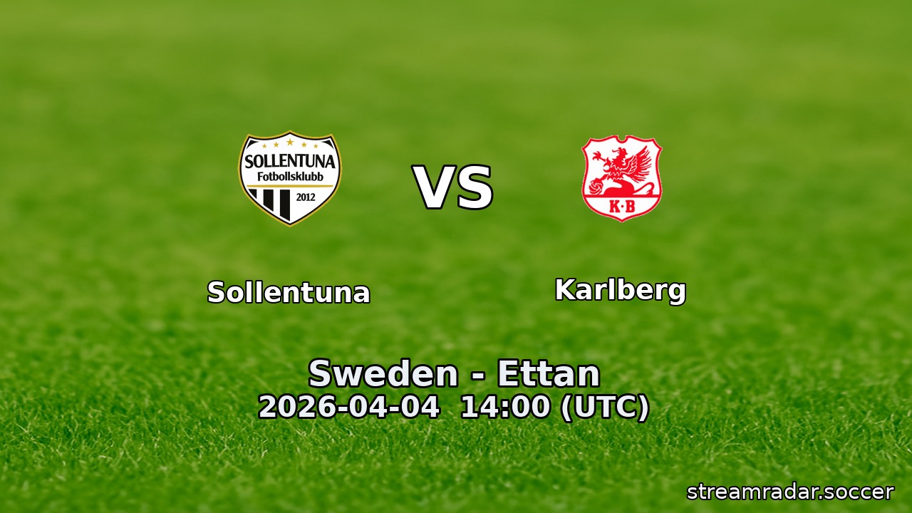 Sollentuna vs Karlberg