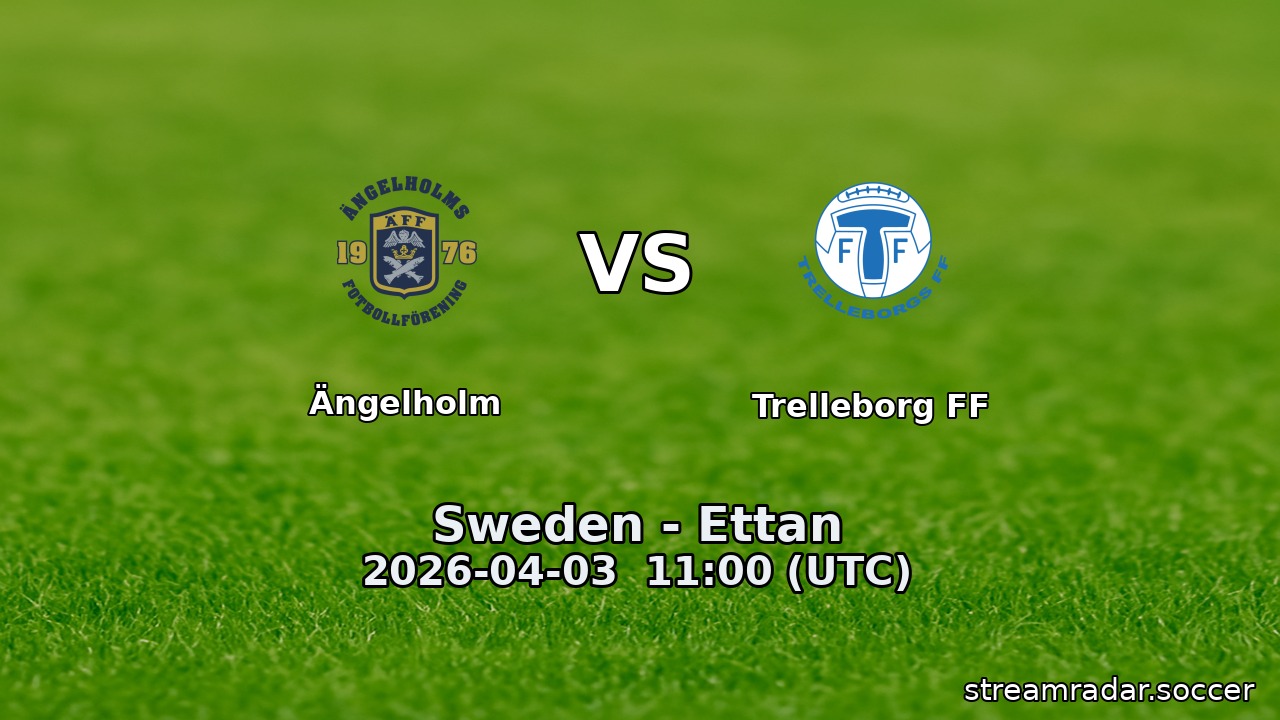 Ängelholm vs Trelleborg FF