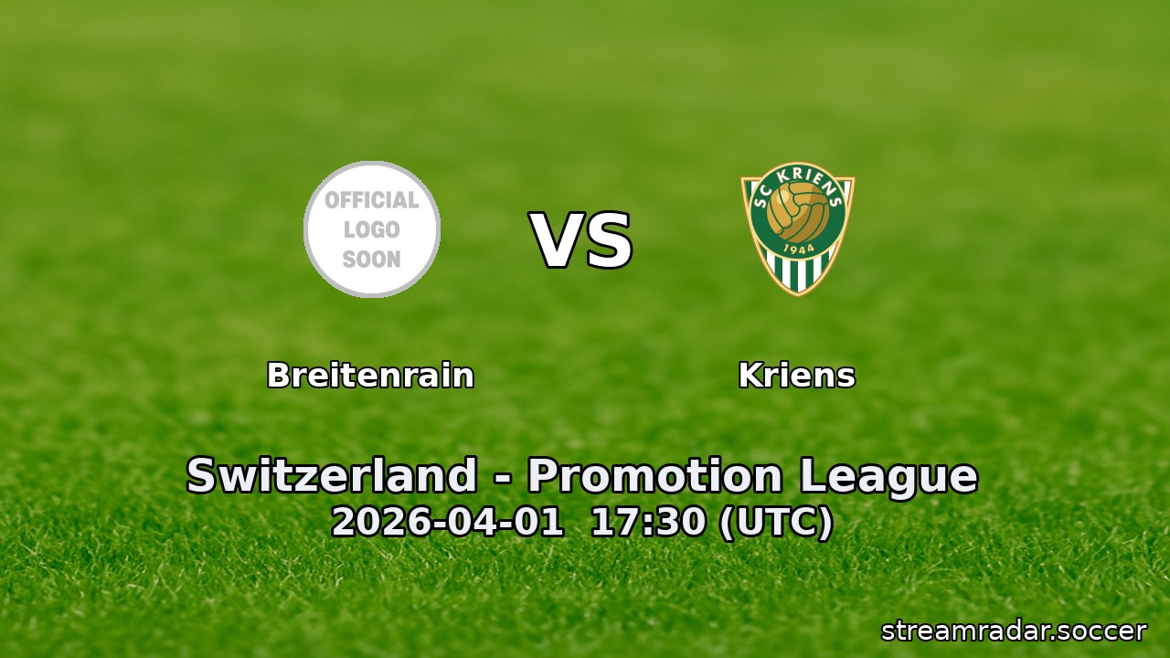 Breitenrain vs Kriens