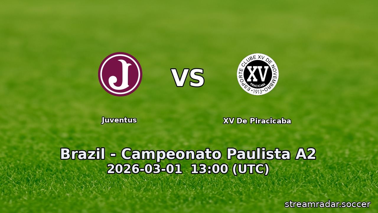 Juventus vs XV De Piracicaba