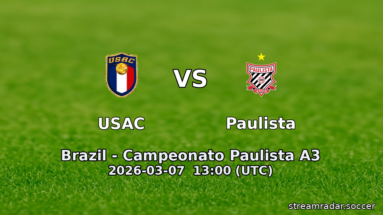 USAC vs Paulista