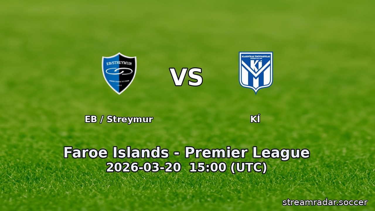 EB / Streymur vs KÍ