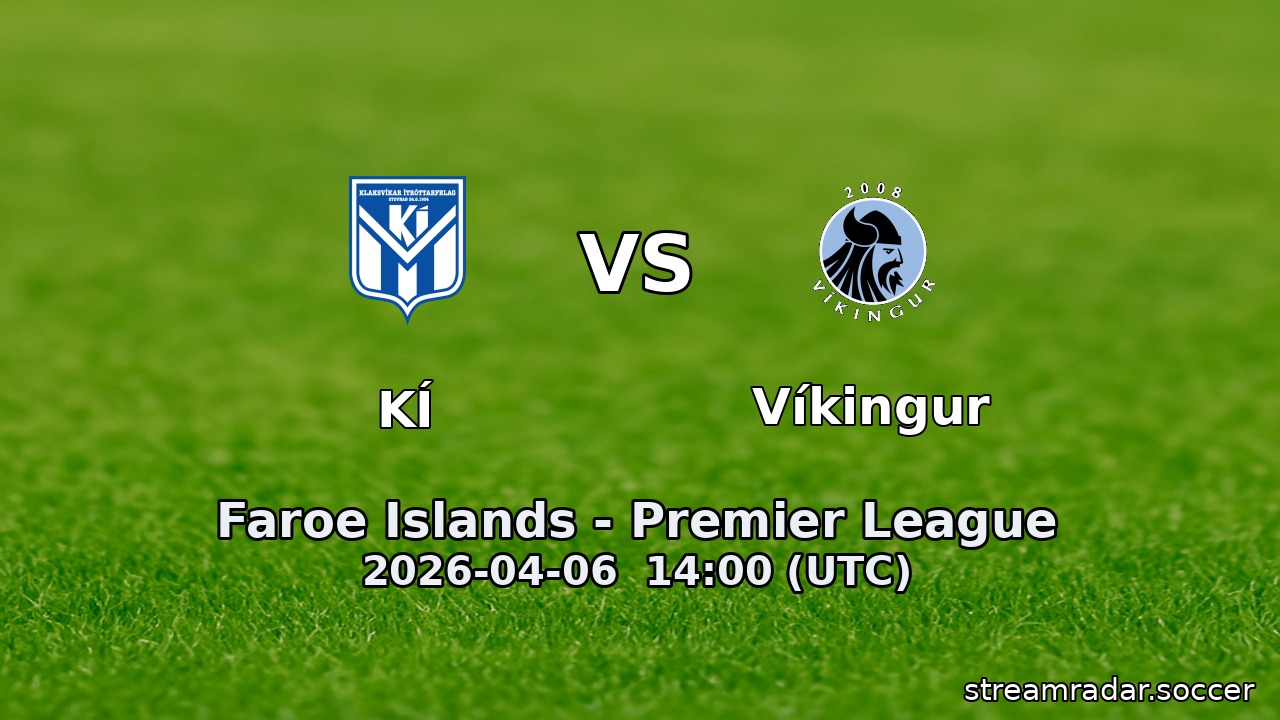 KÍ vs Víkingur
