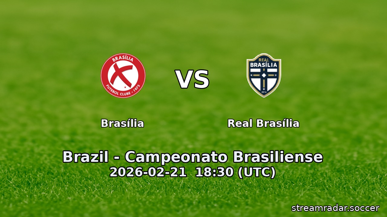 Brasília vs Real Brasília