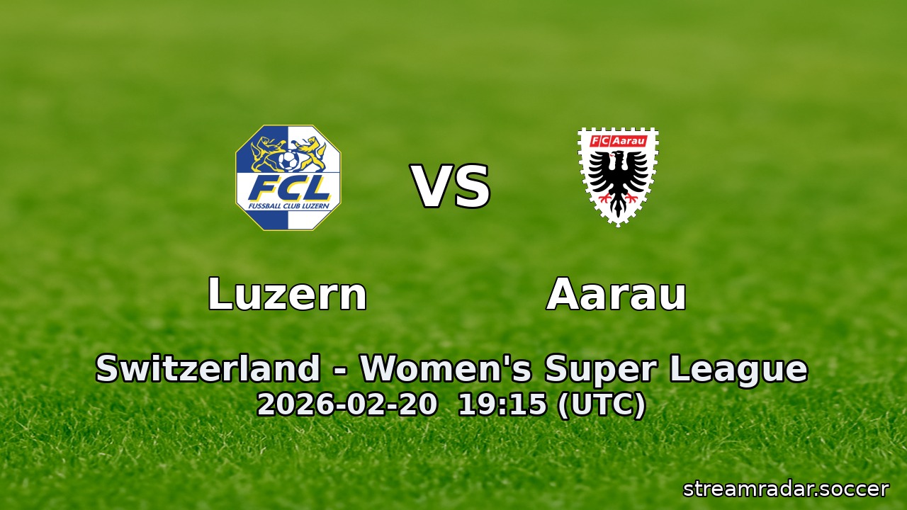 Luzern vs Aarau