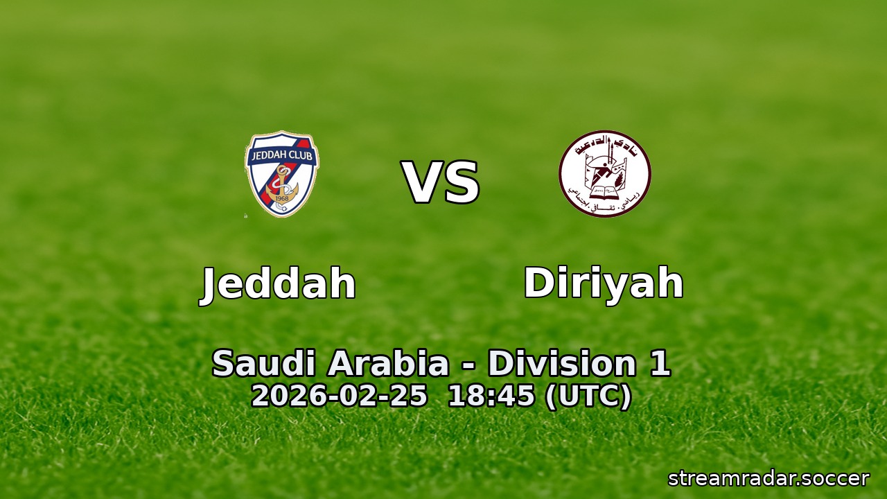 Jeddah vs Diriyah