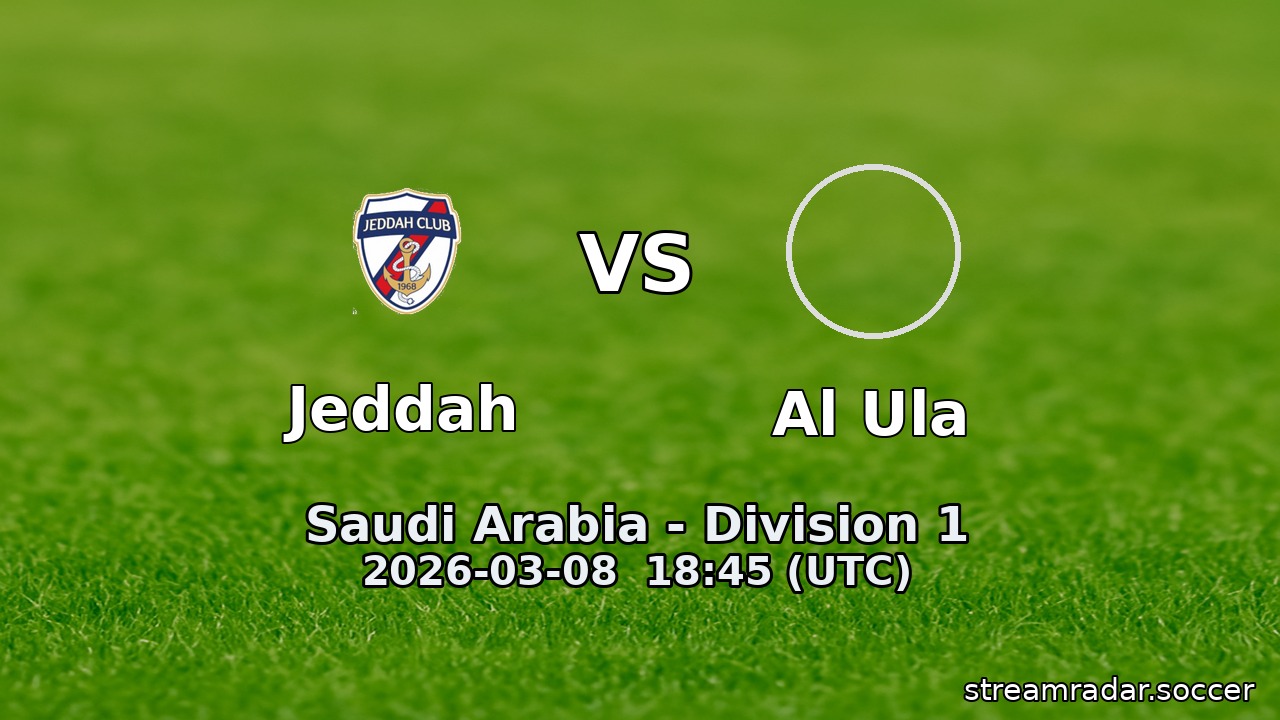 Jeddah vs Al Ula