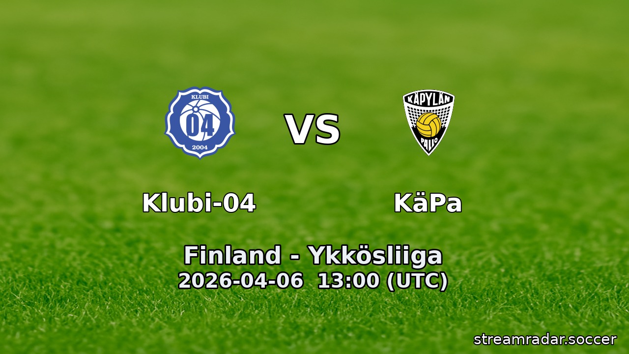Klubi-04 vs KäPa