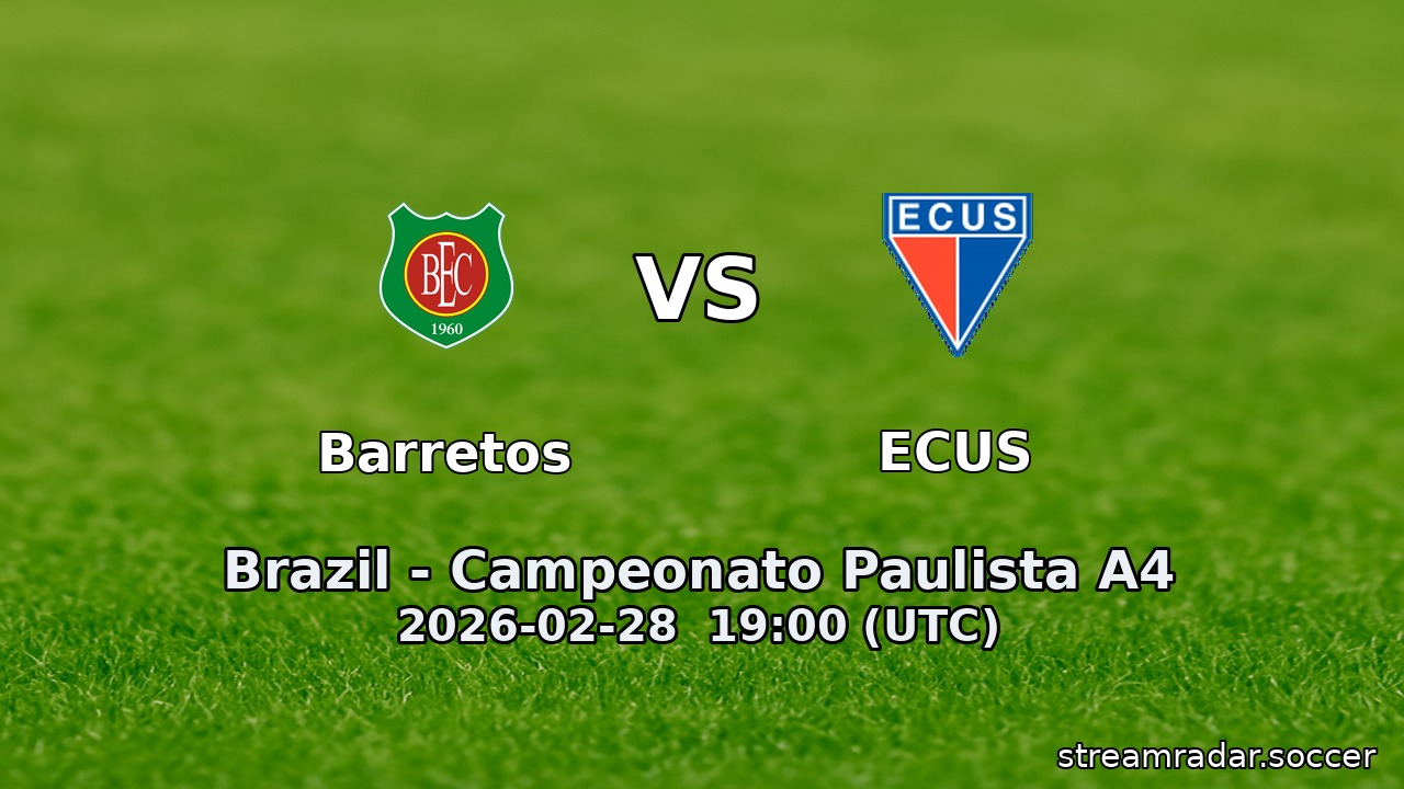 Barretos vs ECUS