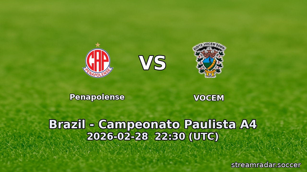 Penapolense vs VOCEM