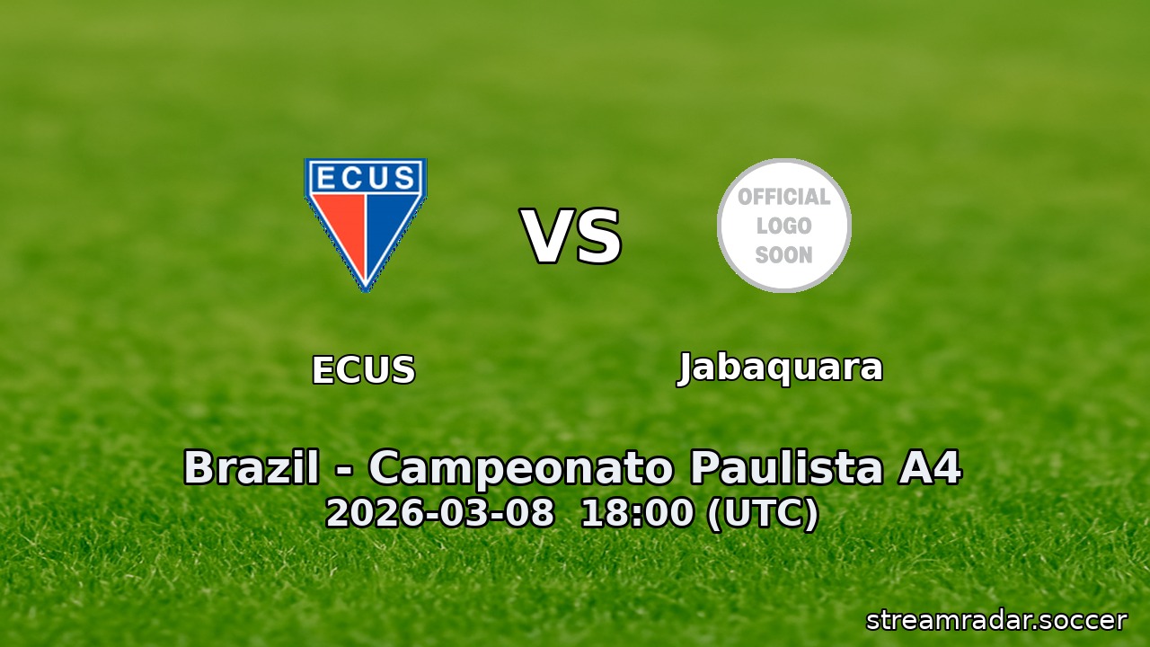 ECUS vs Jabaquara