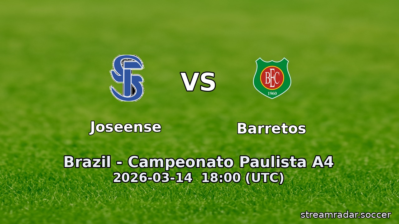 Joseense vs Barretos