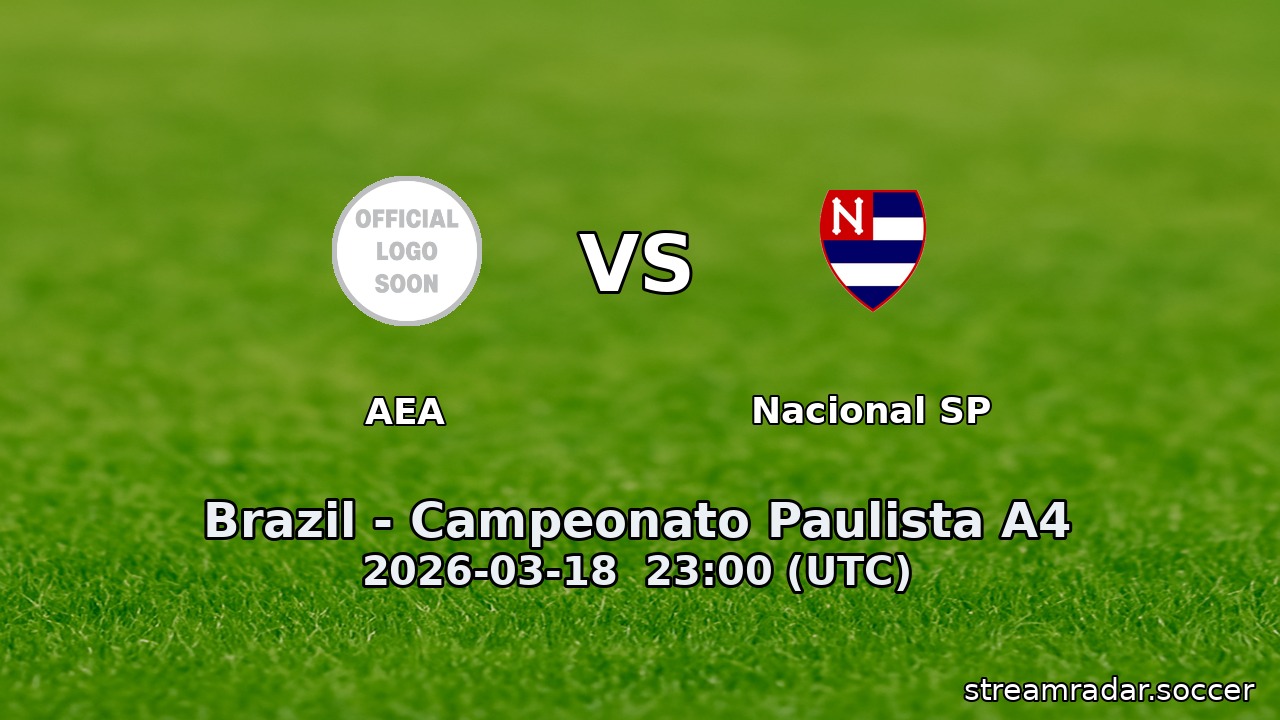 AEA vs Nacional SP