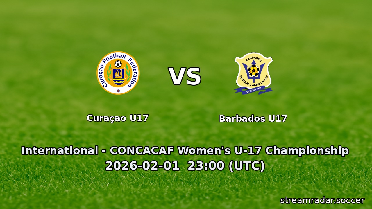 Curaçao U17 vs Barbados U17