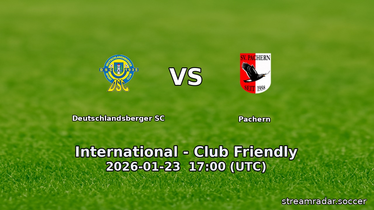 Deutschlandsberger SC vs Pachern