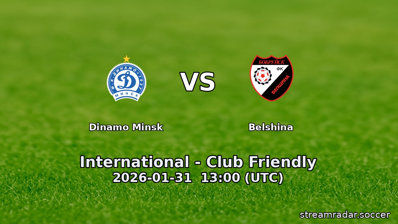 Dinamo Minsk vs Belshina