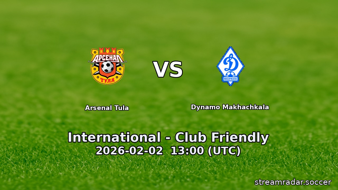 Arsenal Tula vs Dynamo Makhachkala