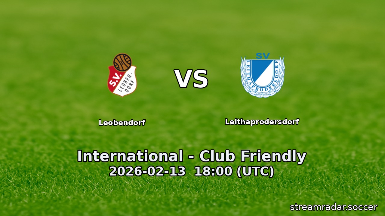 Leobendorf vs Leithaprodersdorf