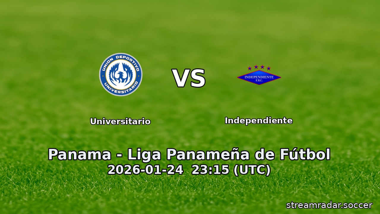 Universitario vs Independiente