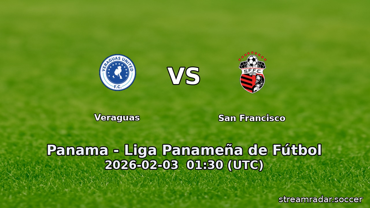 Veraguas vs San Francisco
