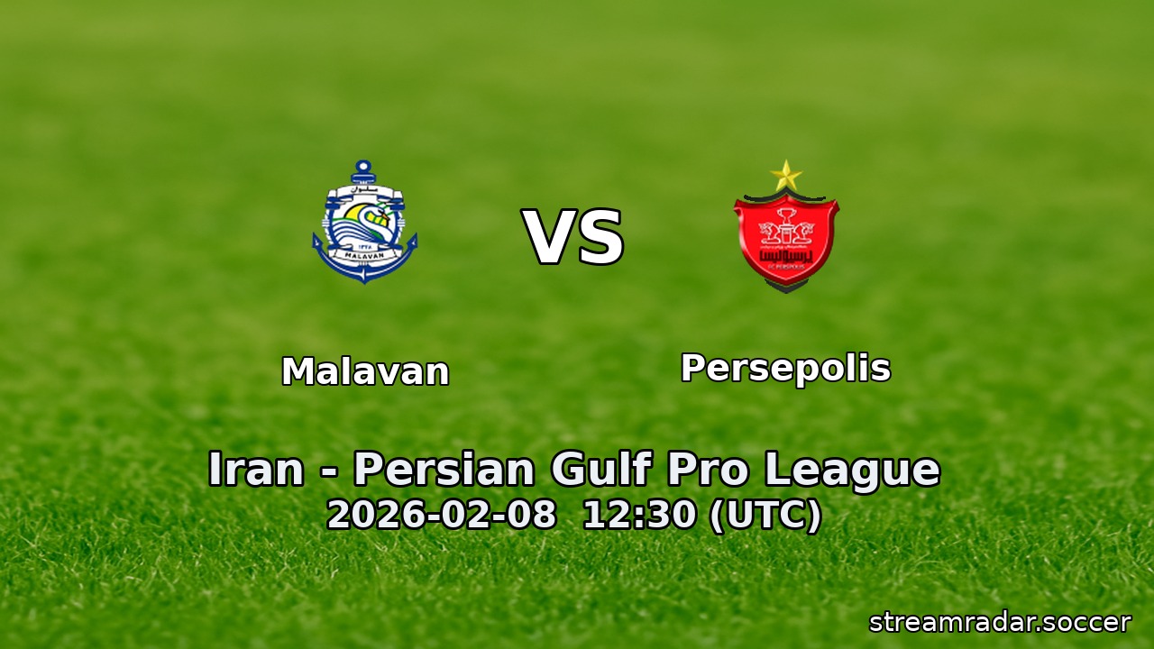 Malavan vs Persepolis