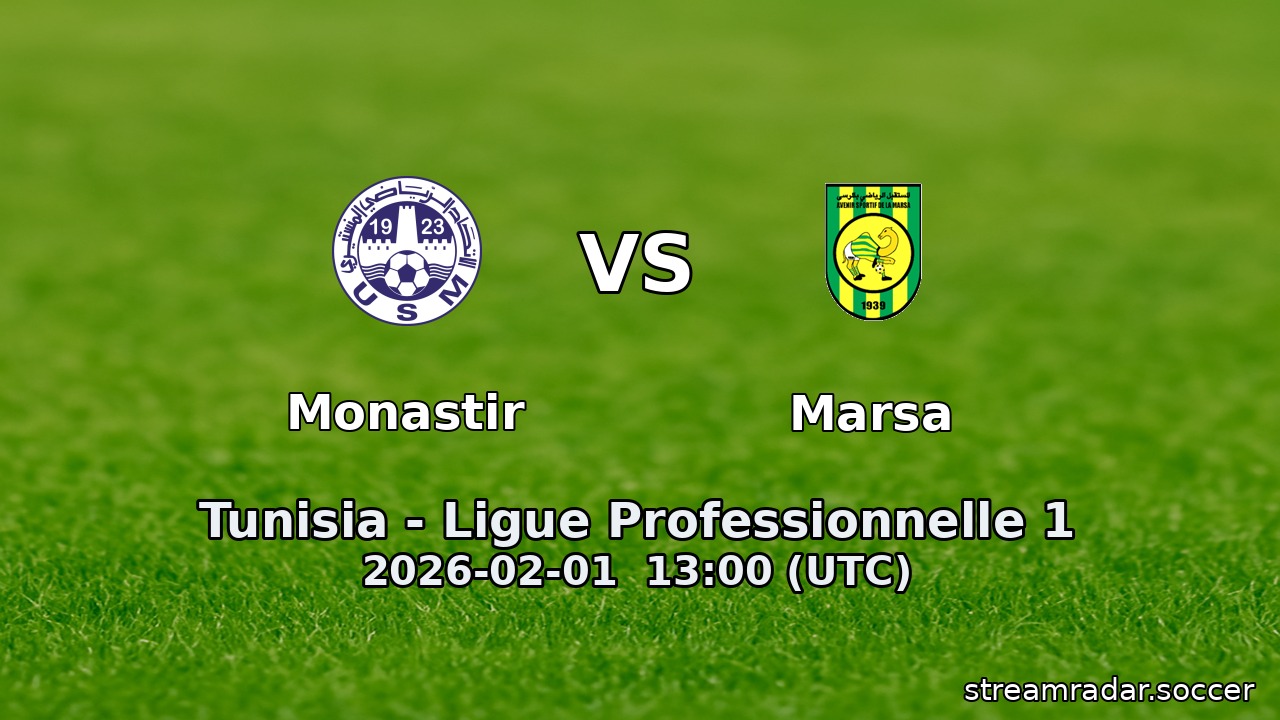 Monastir vs Marsa