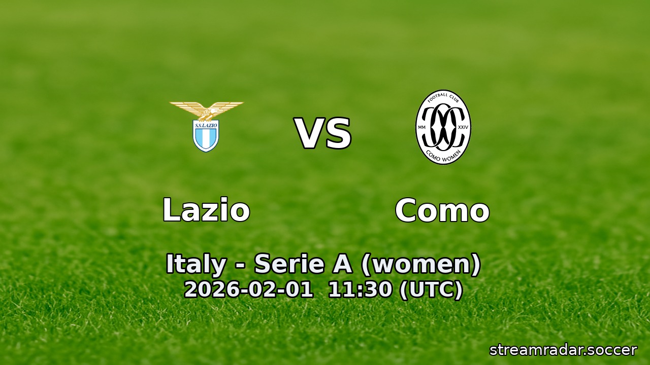 Lazio vs Como