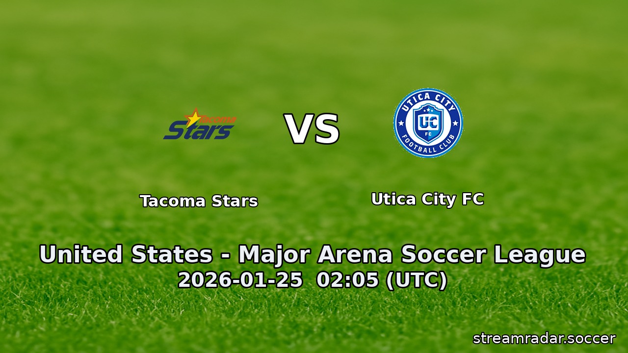 Tacoma Stars vs Utica City FC