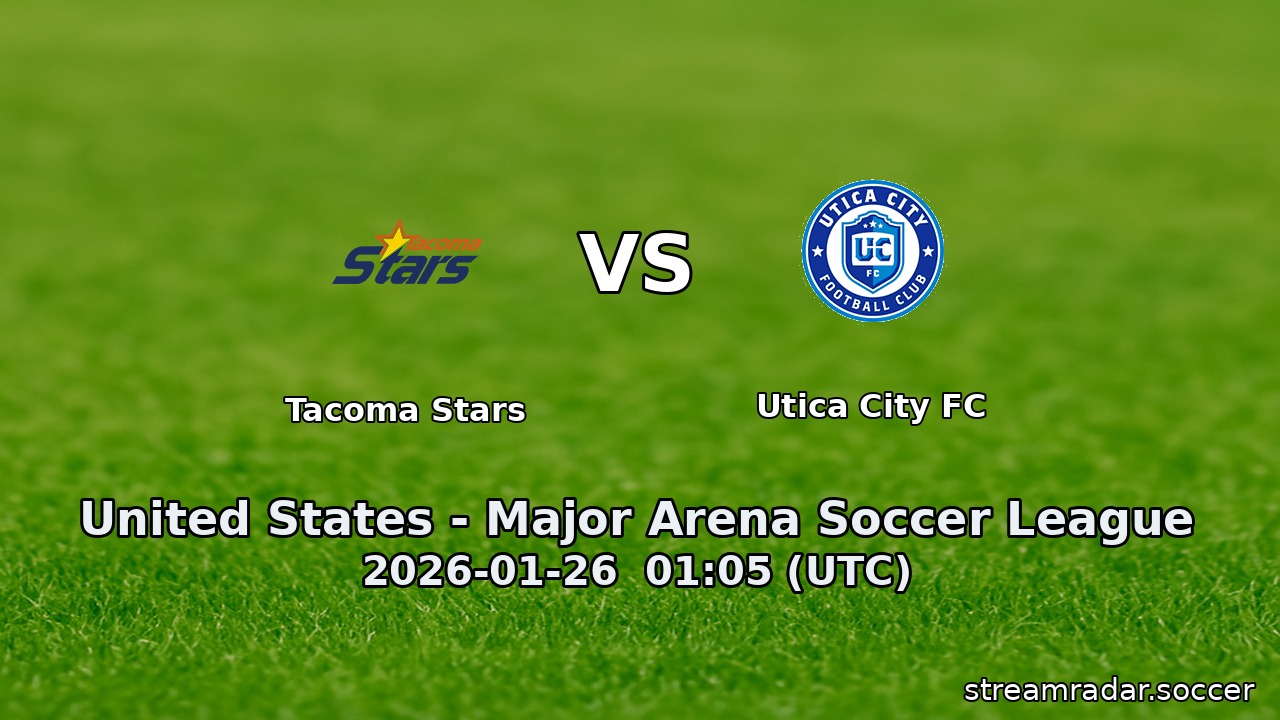 Tacoma Stars vs Utica City FC