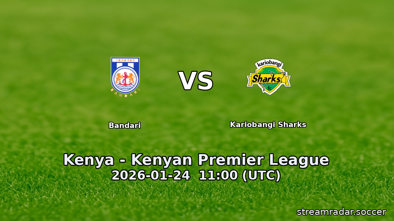 Bandari vs Kariobangi Sharks