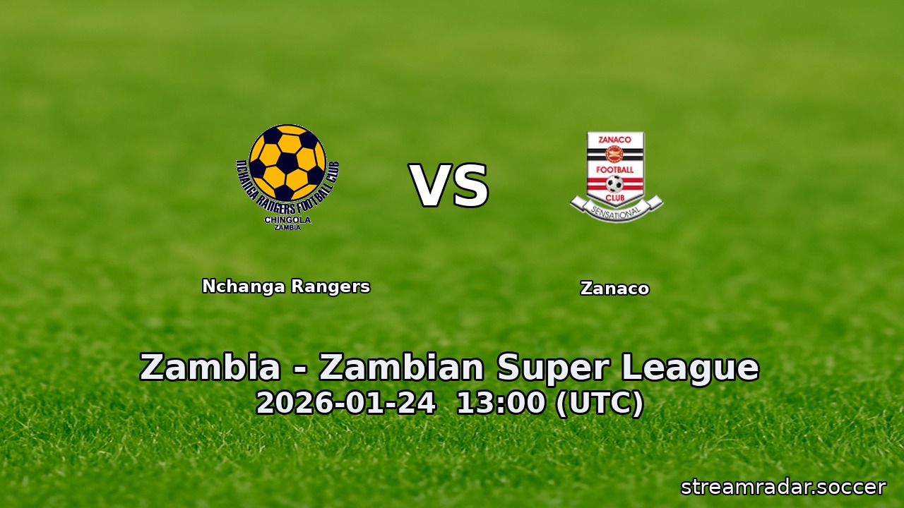 Nchanga Rangers vs Zanaco