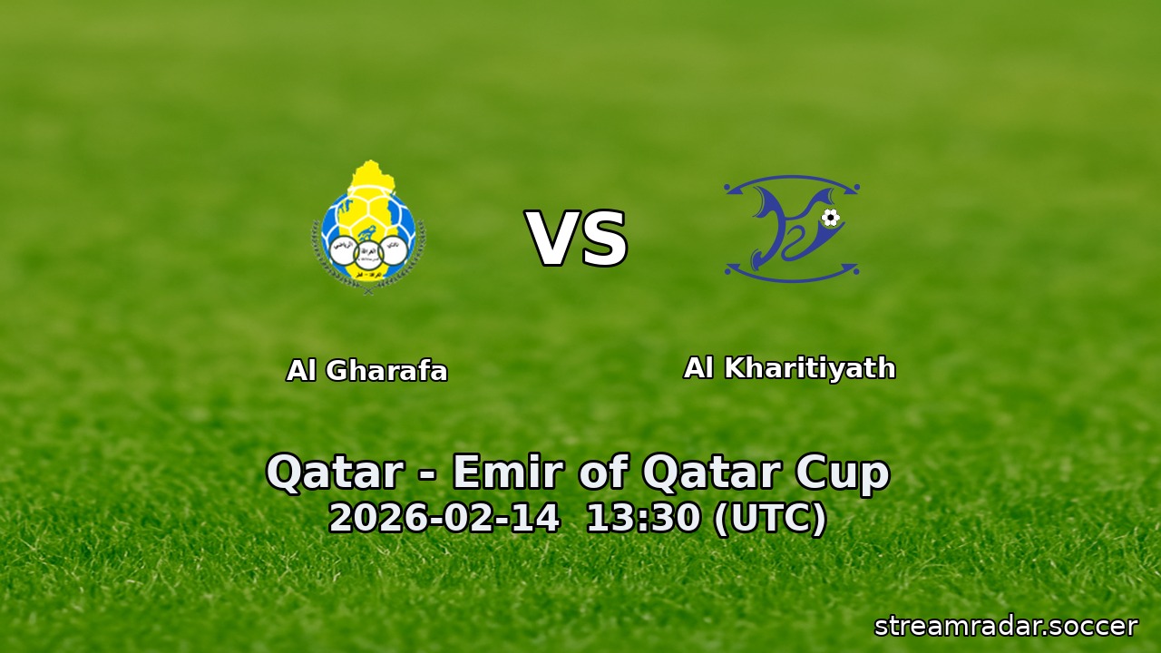 Al Gharafa vs Al Kharitiyath