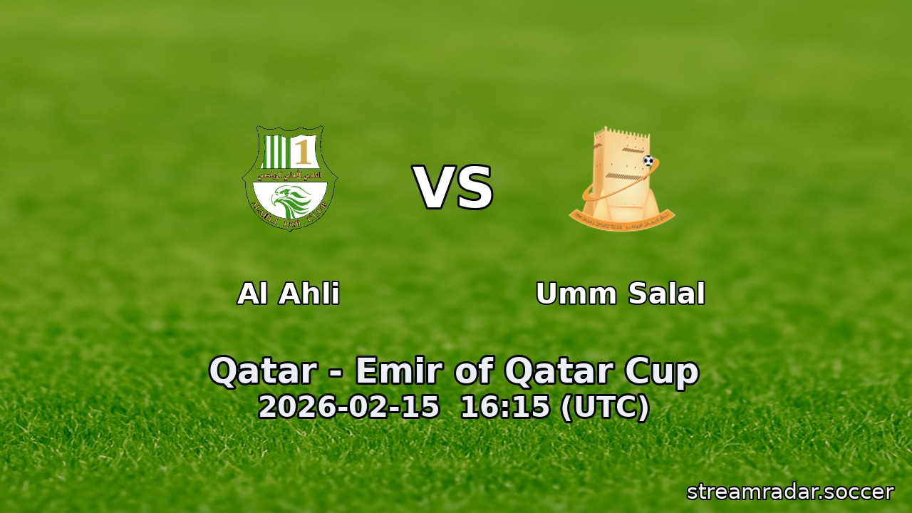 Al Ahli vs Umm Salal