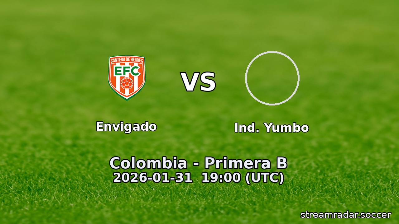 Envigado vs Ind. Yumbo