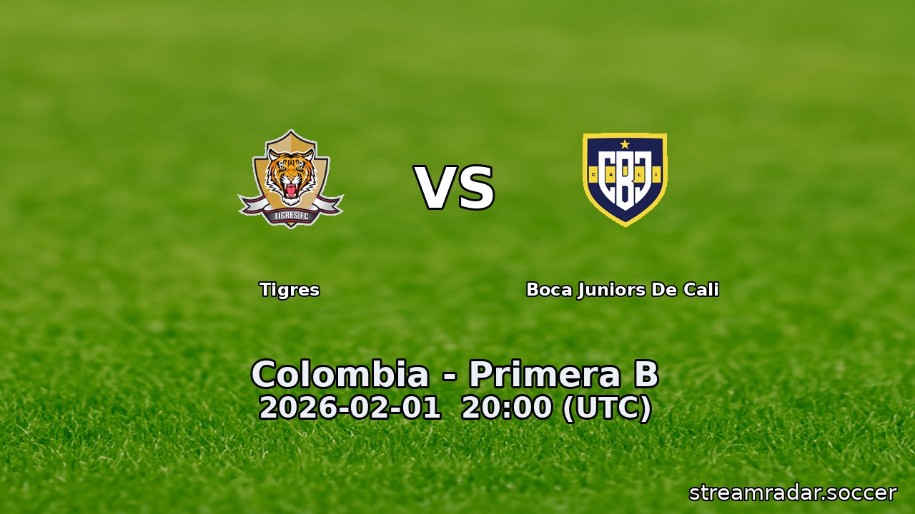 Tigres vs Boca Juniors De Cali