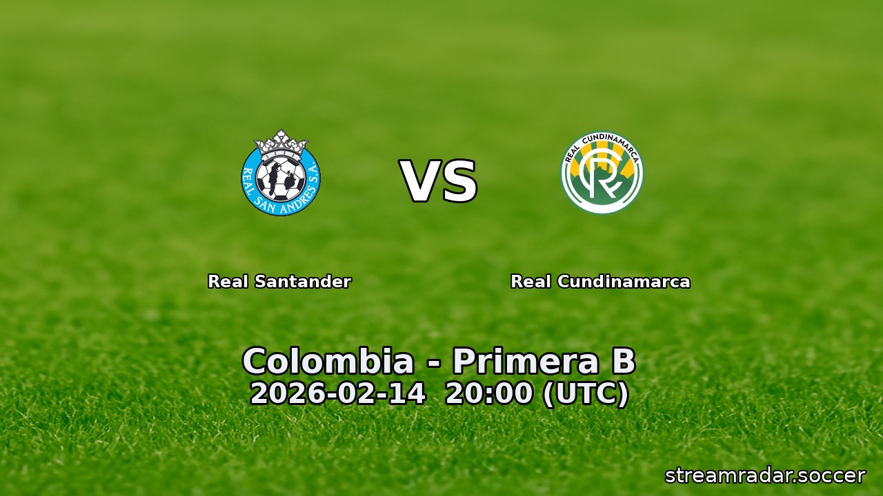 Real Santander vs Real Cundinamarca