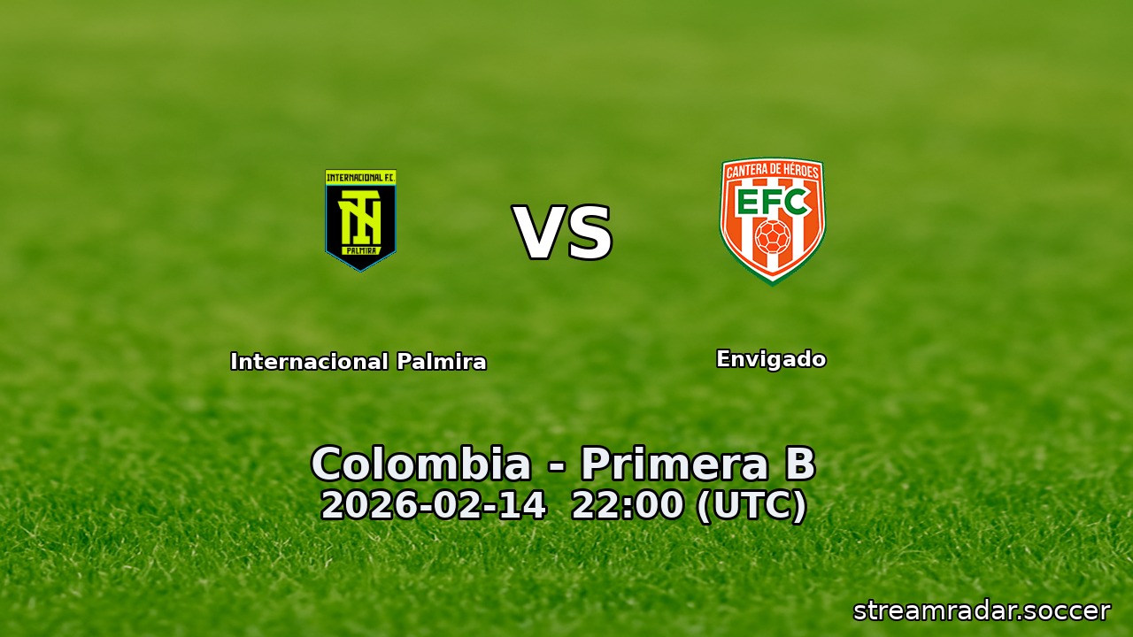 Internacional Palmira vs Envigado