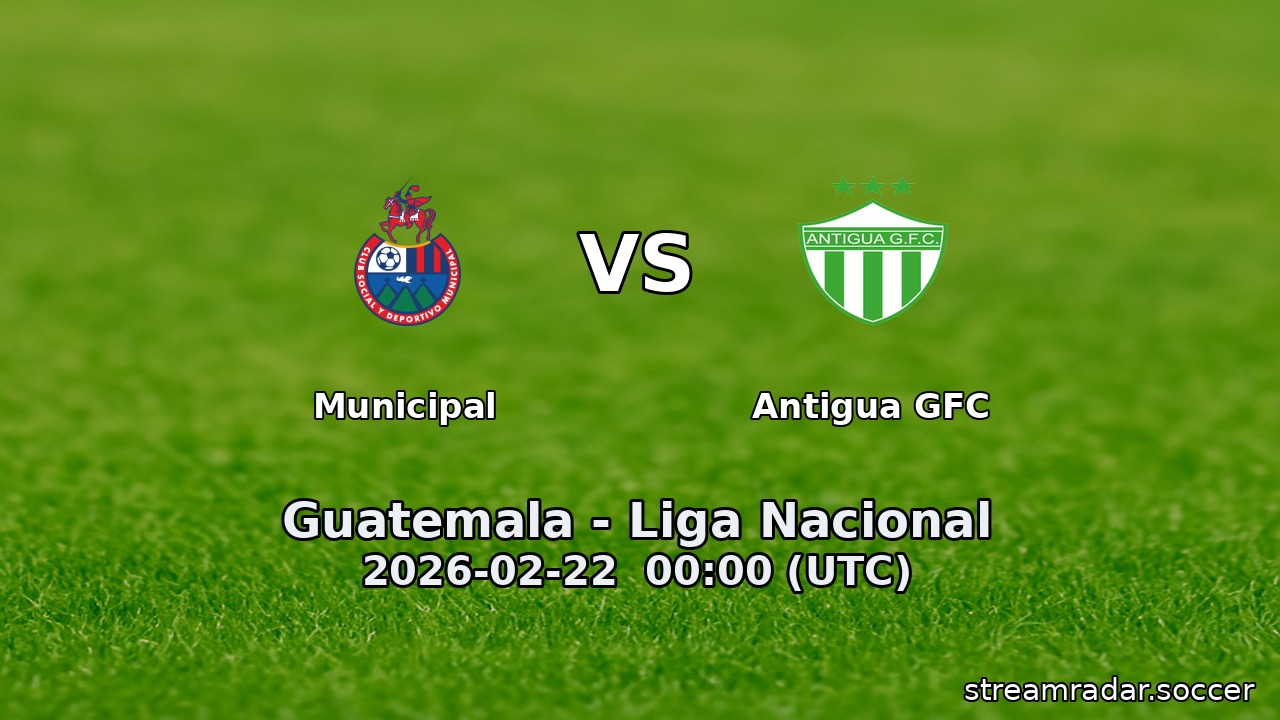 Municipal vs Antigua GFC