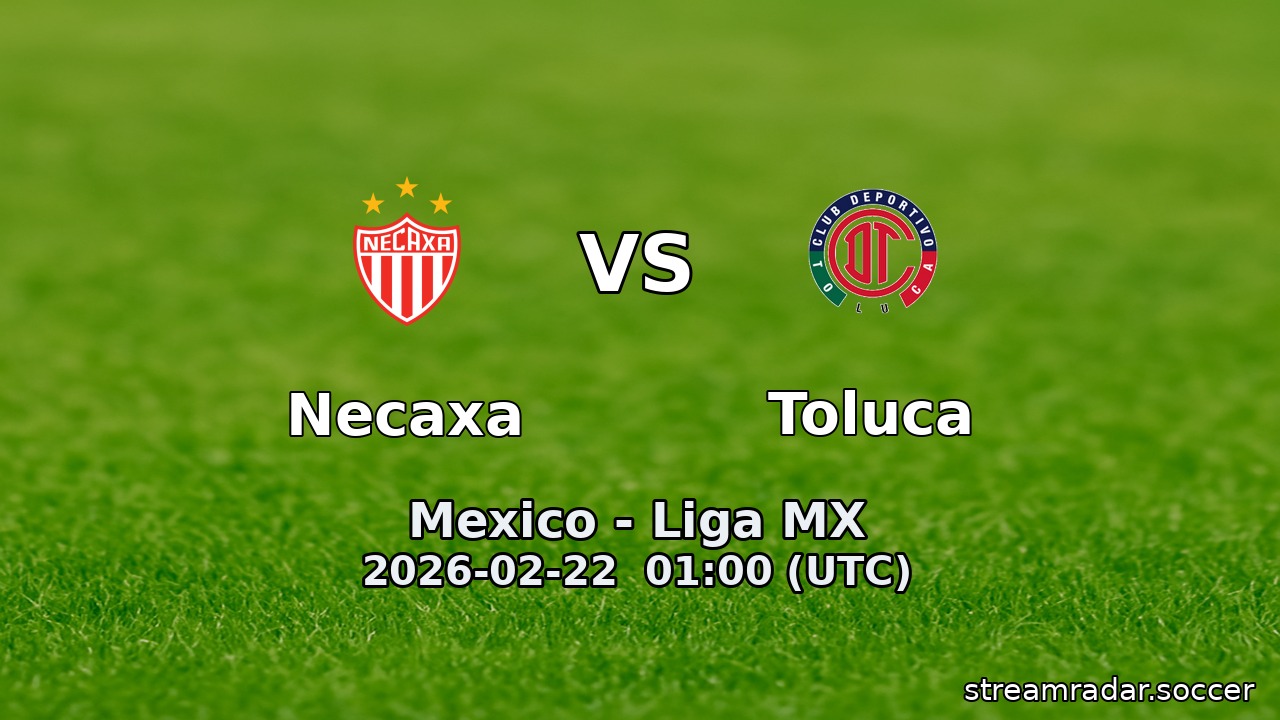 Necaxa vs Toluca