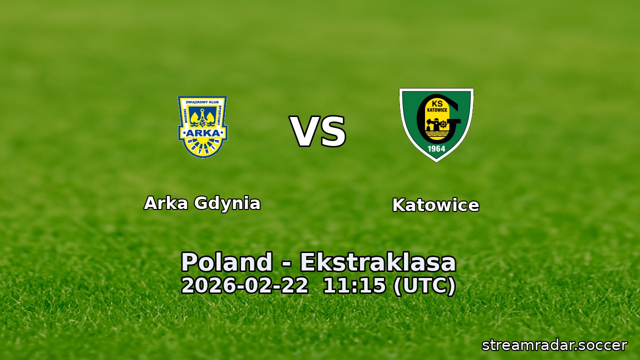Arka Gdynia vs Katowice